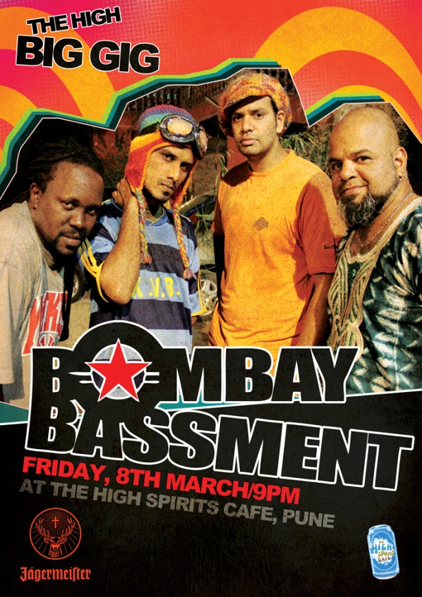 Bombay Bassment Live @ High Spirits, Pune - Friday 8th March!